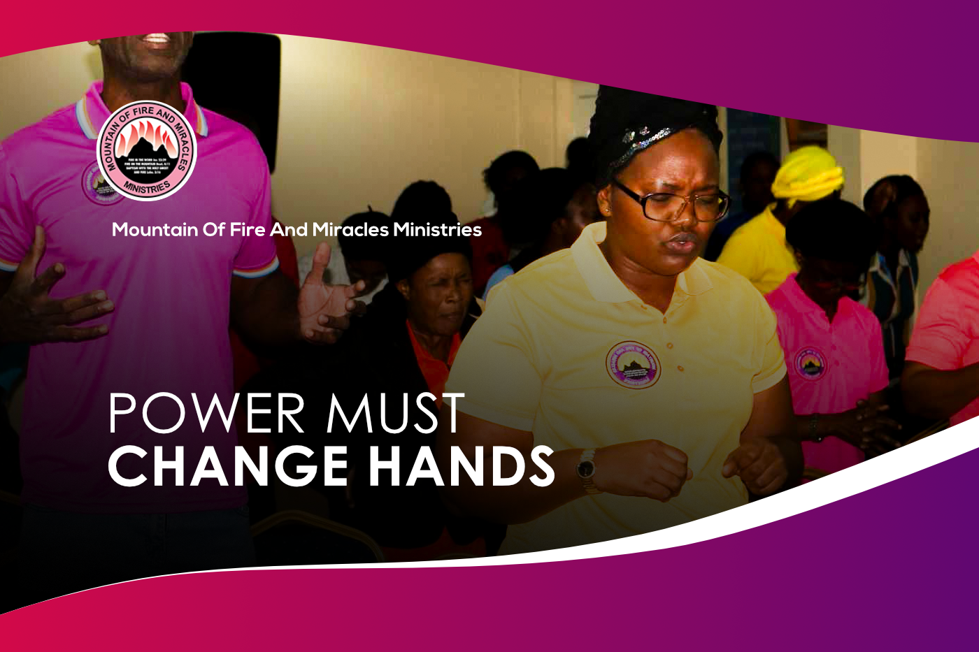 Power Must Change Hands